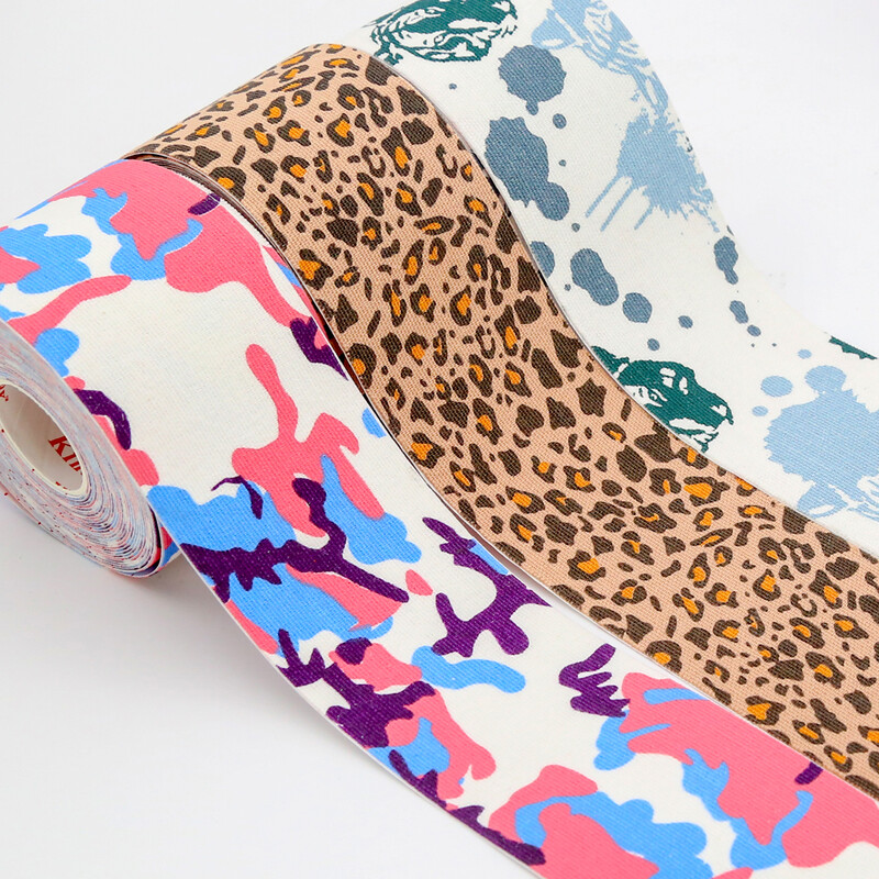 Kindmax kineziološka traka atletska sportska traka za odbojku, klečeći mišić za sprječavanje prskanja vode, rola 5 cm x 5 m