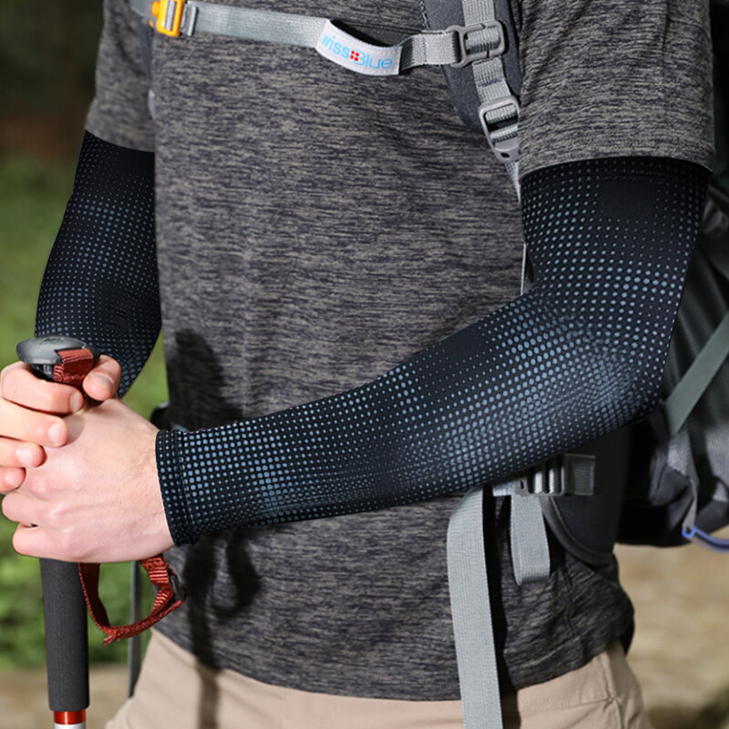 1Pc Hlađenje UV Zaštita Rukavi za ruke Dugi Grijači za ruke Navlake za muškarce Žene, Sportovi na otvorenom Trčanje Biciklizam Košarka Ribolov