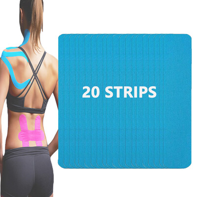 Kineziologijos juosta Pro atletiškas sportas (20 juostelių mišri apkrova) vandeniui atspari elastinė atletinė juosta raumenų skausmą malšinanti sąnarių atrama