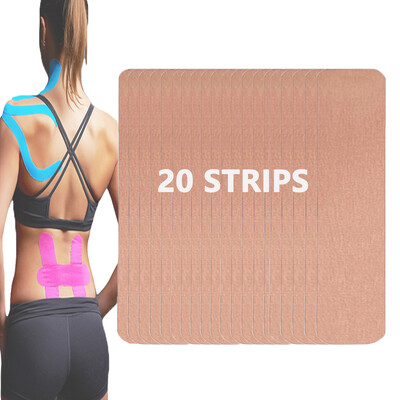 Kineziologijos juosta Pro atletiškas sportas (20 juostelių mišri apkrova) vandeniui atspari elastinė atletinė juosta raumenų skausmą malšinanti sąnarių atrama