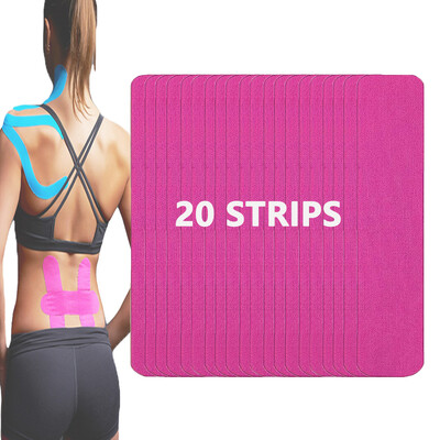 Kineziologijos juosta Pro atletiškas sportas (20 juostelių mišri apkrova) vandeniui atspari elastinė atletinė juosta raumenų skausmą malšinanti sąnarių atrama