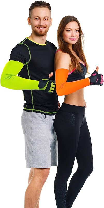 2 buc. Mâneci unisex de răcire pentru braț, femei, bărbați, sport, alergare, protecție solară UV, pescuit în aer liber, mâneci pentru ciclism pentru ascunde tatuaje