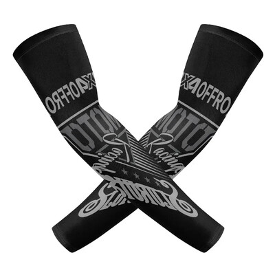 2PCS Summer Sun UV Protection Biker Arm Tattoo Sleeves Cooling Cycling Running Warmers Cover Men Women Sports Armguards маншет