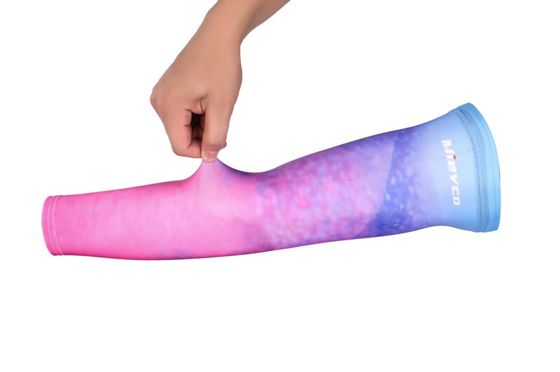 Bărbați, femei, gheață, țesătură, respirabil, protecție solară, mâneci pentru alergare, fitness, baschet, sport, mâneci pentru ciclism, încălzitoare de brațe în aer liber