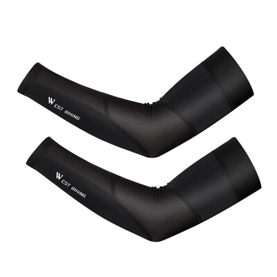 WEST BIKING Mâneci de braț pentru ciclism Protecție UV la soare Pescuit Alergare Baschet Husă pentru braț Sport în aer liber Fitness Mânecă de compresie