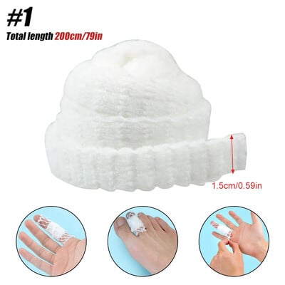 1 tekercses csőkötésű elasztikus hálós sebkötöző, elasztikus kötszer-rögzítő, cső alakú, rugalmas, rugalmas gézkötés könyökhöz, szárhoz