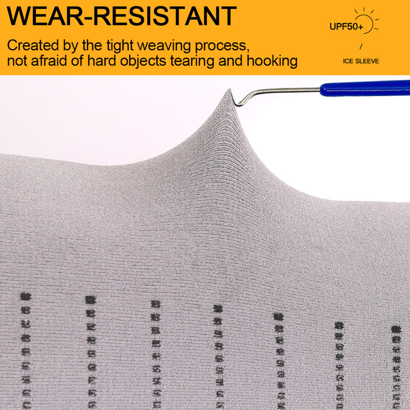 LOOGDEEL Ljeto UPF50+ rukavi za ruke Cool Feeling Prozračni ledeni svileni biciklistički rukavi Trčanje Ribolov Krema za sunčanje Potpora za ruke Uniseks