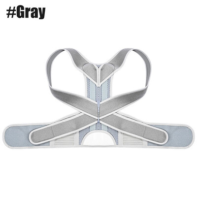 Stājas korektors vīriešiem Sievietēm - Muguras stiprinājums jostasvietai un stāvus - Elpojošs muguras taisnotājs Muguras pozas korektors