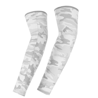 Mâneci sport Răcire cu uscare rapidă Încălzitoare de brațe pentru ciclism Protecție UV Bicicletă Alergare Baschet Volei Pescuit Manșete moi