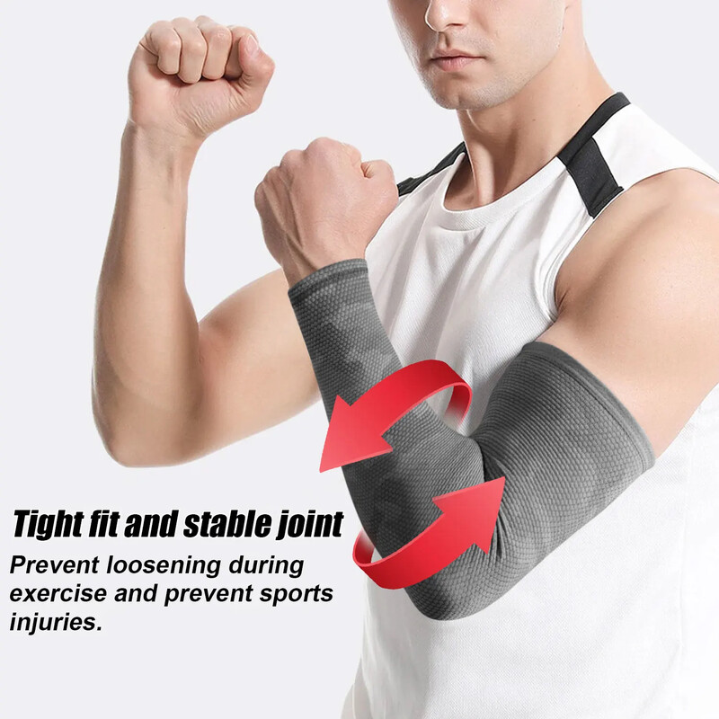 Mâneci sport Răcire cu uscare rapidă Încălzitoare de brațe pentru ciclism Protecție UV Bicicletă Alergare Baschet Volei Pescuit Manșete moi