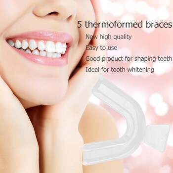 2/4 τμχ Mouth Guard EVA Teeth Protector Night Guard Mouth Tray for Bruxism Grinding Anti-snoring Teeth Whitening Boxing Protection