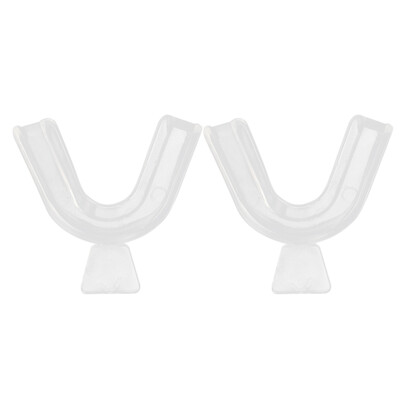 Štitnik za usta od 2/4 komada EVA štitnik za zube Noćni štitnik za usta za bruksizam, brušenje protiv hrkanja, izbjeljivanje zubi, zaštita od boksa