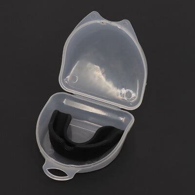 1 τεμ. Tooth Guard Silicone Protector Night Mouth Tray for Bruxism Grinding Whitening Boxing Protection Δωρεάν διαμόρφωση