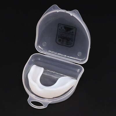 1 τεμ. Tooth Guard Silicone Protector Night Mouth Tray for Bruxism Grinding Whitening Boxing Protection Δωρεάν διαμόρφωση