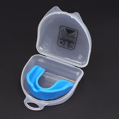 1 τεμ. Tooth Guard Silicone Protector Night Mouth Tray for Bruxism Grinding Whitening Boxing Protection Δωρεάν διαμόρφωση