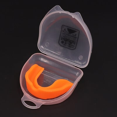 1 τεμ. Tooth Guard Silicone Protector Night Mouth Tray for Bruxism Grinding Whitening Boxing Protection Δωρεάν διαμόρφωση