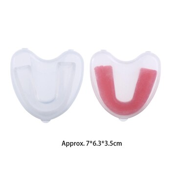 Διαφανές Eva Karate Children Boxing Rugby Sports Mouth Guard Adults Mouthguard Teeth Protection with Plastic Case Box