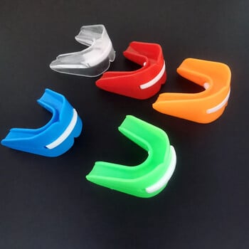 Διπλής όψης Mouthguard Adults Teeth Mouth Guard Sports Boxing Kickboxing Δωρεάν αθλητικό προστατευτικό κατάλληλο για το μεγαλύτερο μέγεθος στόματος