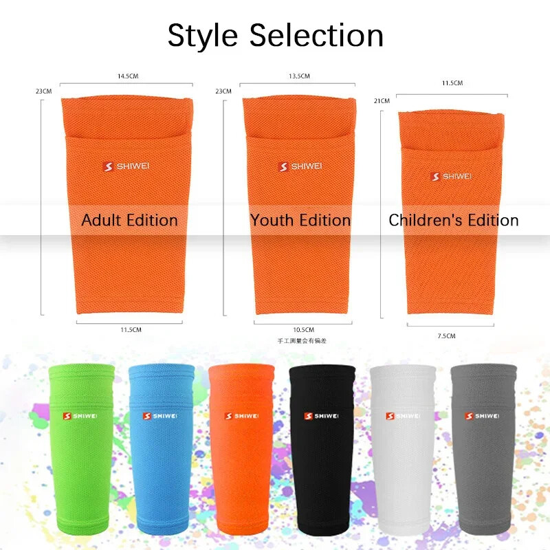 Nogometni štitnik za potkoljenicu Sportski jastučići za koljena Nogometna čarapa s telećim rukavima Podrška za noge protiv uganuća Nogometni kompresijski jastučići za potkoljenicu za odraslu djecu