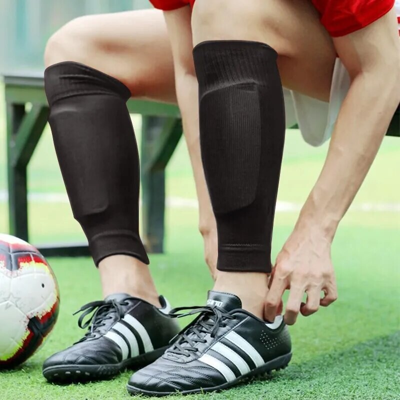 1 par sportskih nogometnih štitnika za potkoljenicu, čarapa s rukavima za odrasle tinejdžere, djecu, zaštitnu potporu za noge, kompresiju za noge, rukav za tele