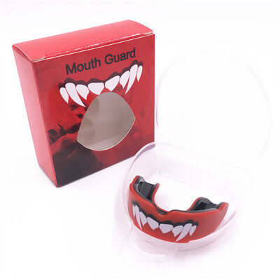 Sportski štitnik za zube - Teeth 3D tehnologija Dvoslojni boksački štitnik za zube Perfect Fit Adults with Case - Boil & Bite Mouth