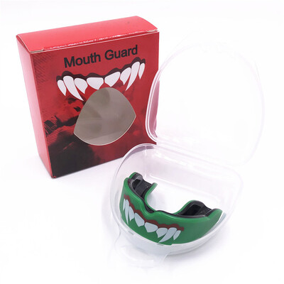 Sportski štitnik za zube - Teeth 3D tehnologija Dvoslojni boksački štitnik za zube Perfect Fit Adults with Case - Boil & Bite Mouth