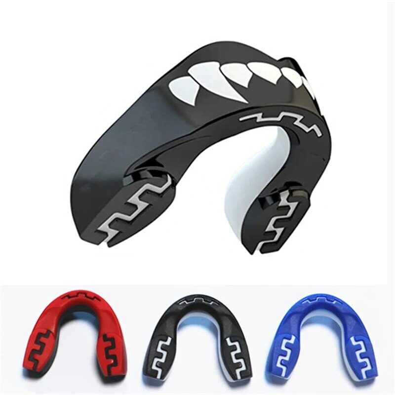 Sportski štitnik za zube - Teeth 3D tehnologija Dvoslojni boksački štitnik za zube Perfect Fit Adults with Case - Boil & Bite Mouth