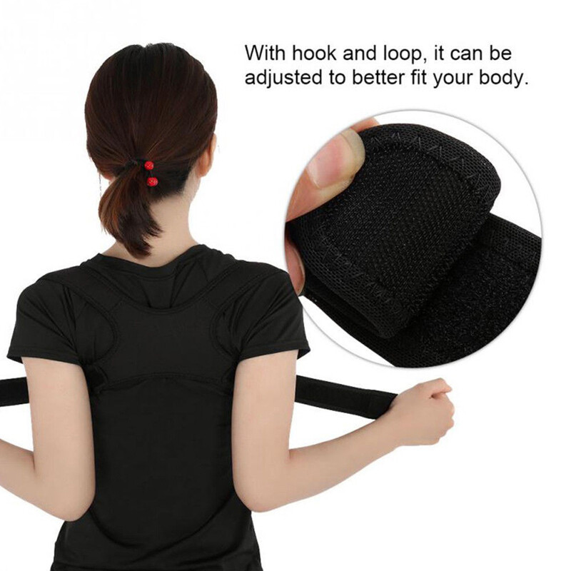 Žene Muškarci Korektor držanja Steznik za grbava leđa Lumbalna ramena Potporni pojas Oprema za fitness Dodaci