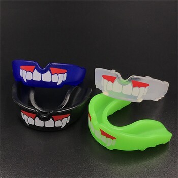 Ποδόσφαιρο ενηλίκων Taekwondo Boxing Mouth Guard Karate Gumshield Mouth Piece