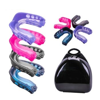 Tooth Protector Boxing Mouthguard Brace Boxing Tooth Protector Tooth Guard Sports Brace Orthodontic Appliance Trainer with Box