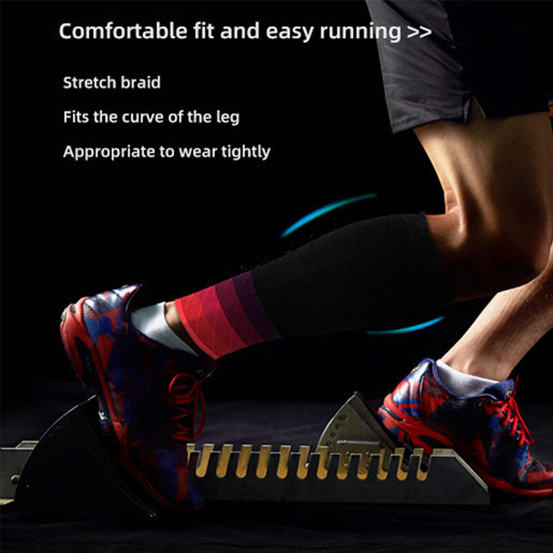 1 par Sportski kompresijski rukavi za potkoljenicu Potpora za potkoljenicu Štitnici za noge Udlaga za potkoljenicu Biciklizam Trčanje Košarka Nogomet Odbojka