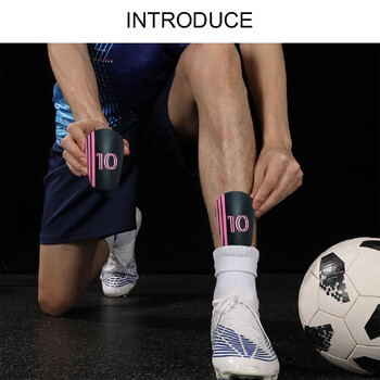 1 ζεύγος Universal Football Soccer Shin Pads Shin Protection Gear Απορρόφηση κραδασμών προστατευτικός εξοπλισμός για παιδιά ενήλικες