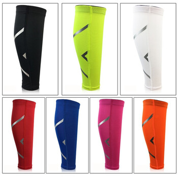 1Piece Sports Shin Guard Calf Compression Sleeves Leg Shin Compression Sleeves for Runners Cyclist Shin Splint Κυκλοφορία αίματος