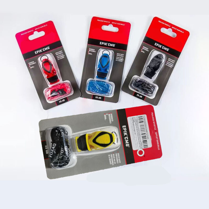 Profesionalna zviždaljka Nogomet Košarkaška igra Sudačka zviždaljka Sportovi na otvorenom poput velike zvučne zviždaljke Kampiranje Planinarenje Alat za preživljavanje