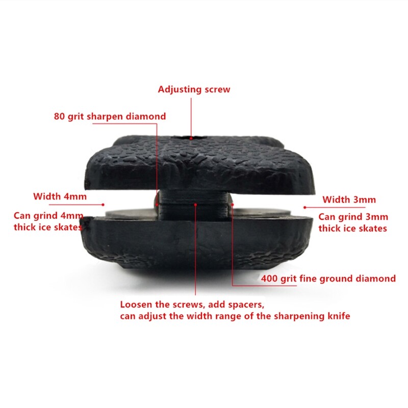 Oštrilo za klizaljke, brusni kamen za oštrenje klizaljki, brusilica za klizaljke, kamen za brušenje, alat za brušenje