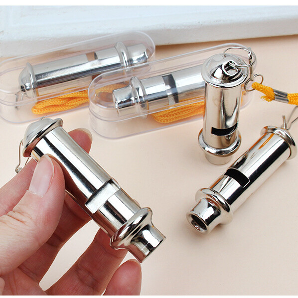 Zviždaljka od nehrđajućeg čelika Vanjska Zviždaljka za hitne slučajeve Spašavanje života Policijska zviždaljka Obuka Sportska Vojna Visokofrekventna zviždaljka Sudac