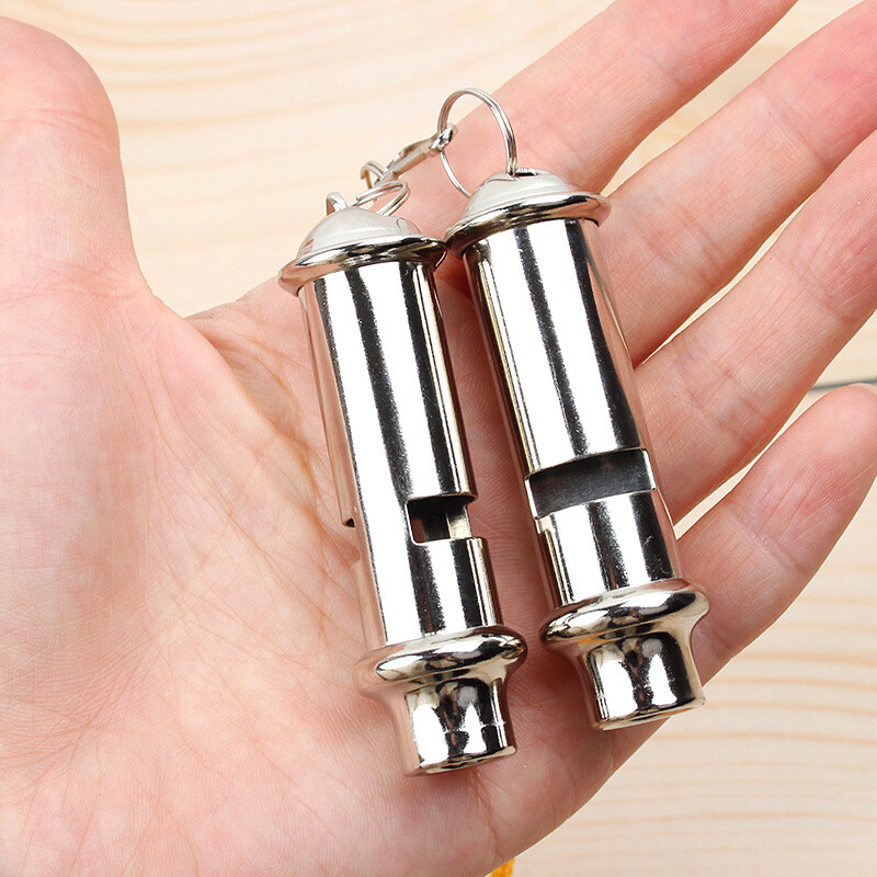 Zviždaljka od nehrđajućeg čelika Vanjska Zviždaljka za hitne slučajeve Spašavanje života Policijska zviždaljka Obuka Sportska Vojna Visokofrekventna zviždaljka Sudac