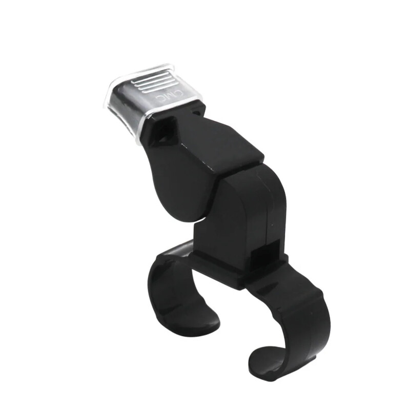 Sudačka zviždaljka za prste Oprema za nogometni trening Zviždaljka za sigurnu plastičnu prstenastu zviždaljku Zviždaljka za prste sa štitnikom za zube za sport