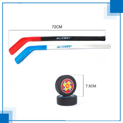 Set dječjih igračaka Koloturnica Hokej na ledu 72CM Plastična palica za hokej Dječja igračka za sportove na otvorenom Hokejaška palica