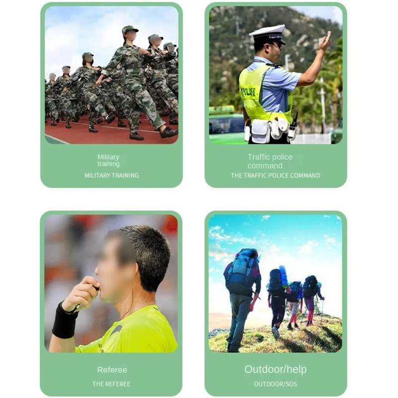 Profesionalne sudačke zviždaljke Cheerleading alat Klasična dvobojna zviždaljka bez sjemenki Najglasnija ABS zviždaljka za rukomet