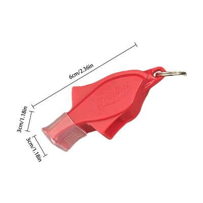 Plastična sudačka zviždaljka za sportski trening Profesionalna zviždaljka za nogometnog košarkaškog suca Zviždaljke alata za preživljavanje na otvorenom