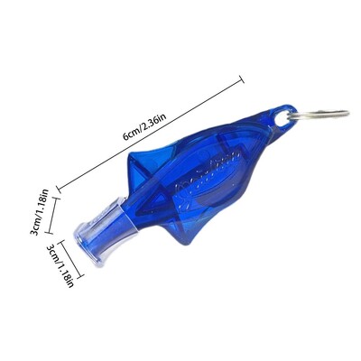 Plastična sudačka zviždaljka za sportski trening Profesionalna zviždaljka za nogometnog košarkaškog suca Zviždaljke alata za preživljavanje na otvorenom