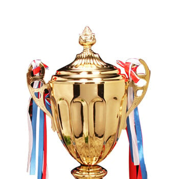 Trophy Cup Gold Gold Achievement Trophies Metal Award Trophy Cups Μεγάλα τρόπαια γλυπτικής για νικητές παιδιά και ενήλικες