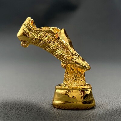 Small World Football Club Golden Boot Κορυφαίο βραβείο ποδοσφαίρου MetalTrophy Παιχνίδι υψηλής ποιότητας μοντέλου για θαυμαστές αναμνηστικό δώρο γενεθλίων