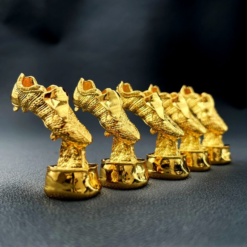 Nogometni klub malog svijeta Golden Boot Top Soccer Award MetalTrophy Igračka Model visoke kvalitete Suvenir za navijače Poklon za rođendan