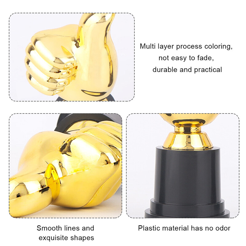 1-3 kom Thumbs Up Trofej Pobjednik natjecanja Nagrada Poticanje Mini pobjednički trofeji Nagrade Nagrade za dječje zabave