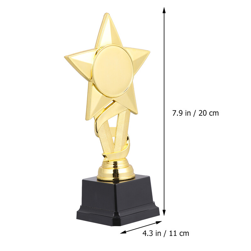 20/29/25cm Mini Ballon Dor Prilagođeno nogometno postignuće Party Favor Running Trophy Set medalja Set medalja Nagrada za djecu prilagođeno