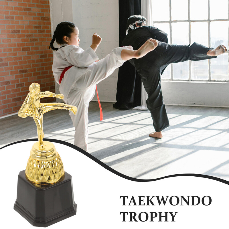 Karate Trofeji prijenosne Medalje Nagrade Trofeji Ceremonija Trofeji Trofeji Karate Zlatni trofej Kup Nagrade Novo