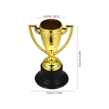 Trophy Award Trophies Golden Gold Kids Ceremony Awards Partycup Mini Funny Star Cups and Winner Plastic Championship