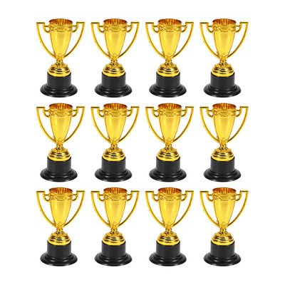 Trophy Award Trophies Golden Gold Kids Ceremony Awards Partycup Mini Funny Star Cups and Winner Plastic Championship